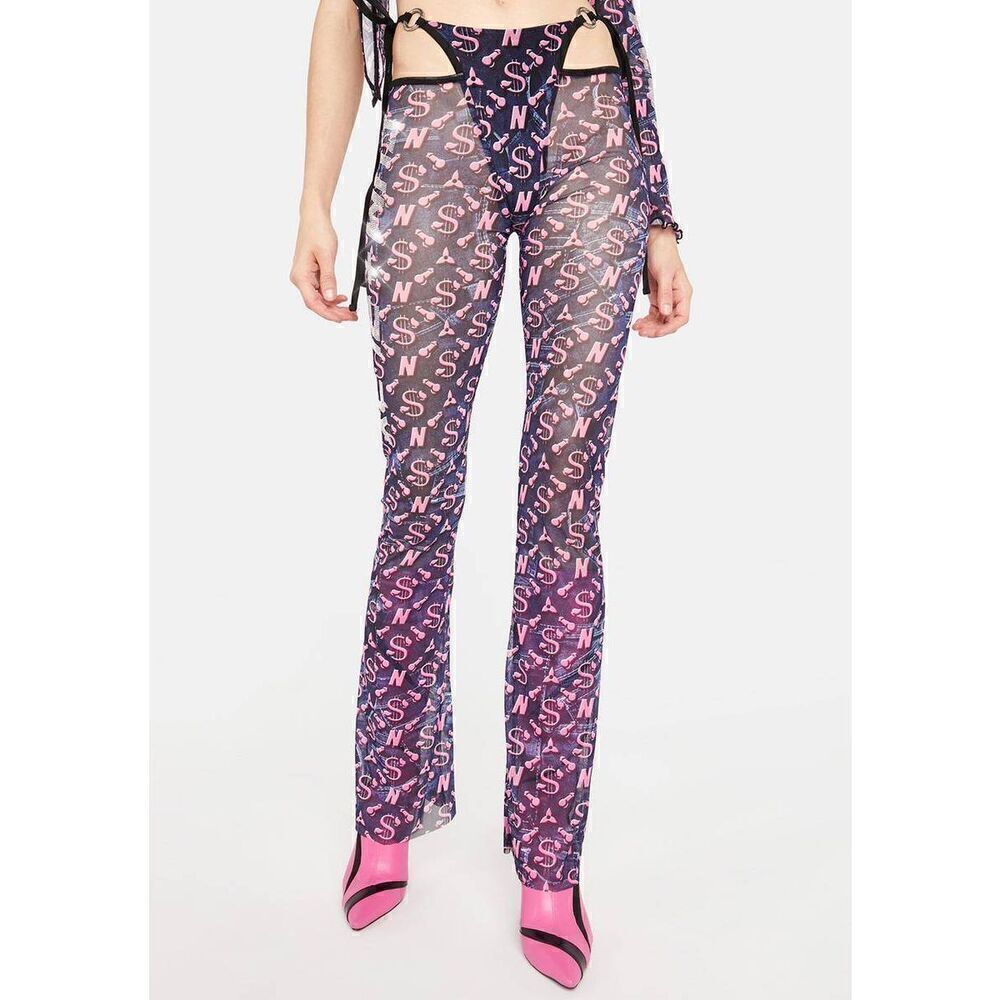Namilia C*m and Play Flare Thong Pants